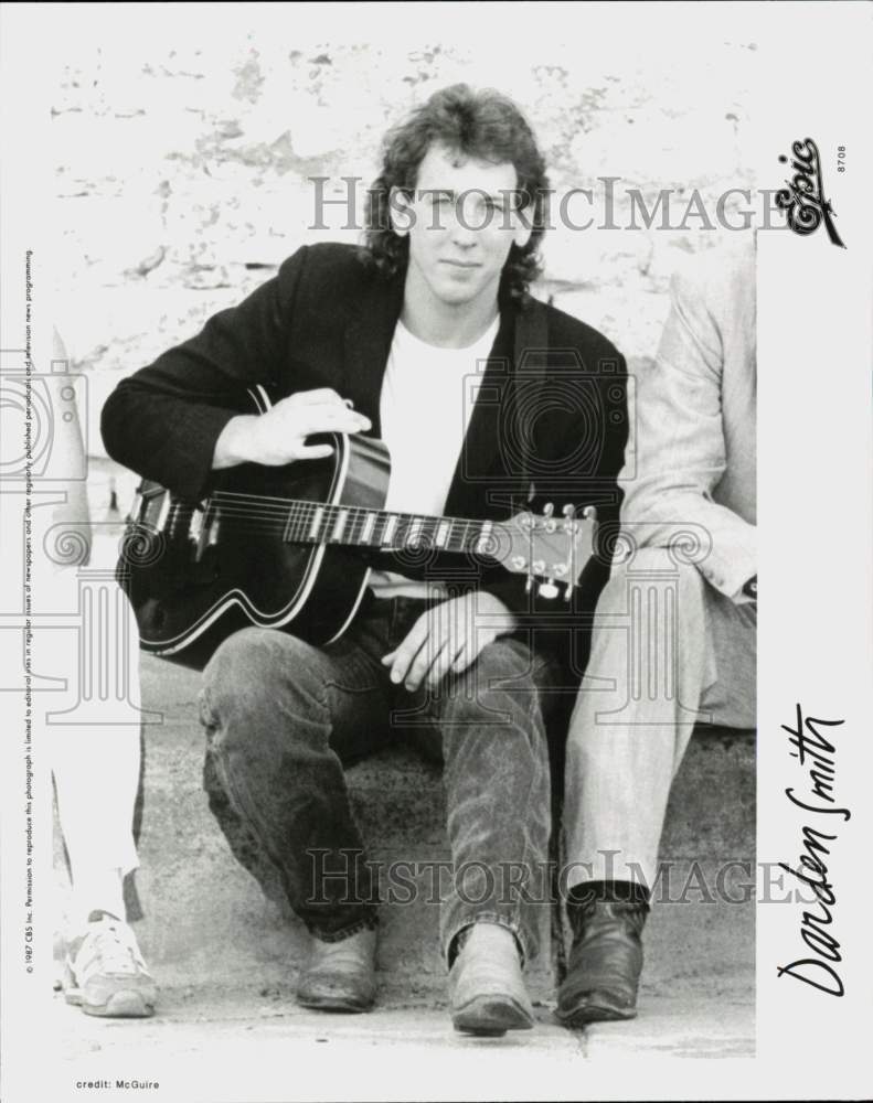 1987 Press Photo Singer Darden Smith - hcq45300- Historic Images