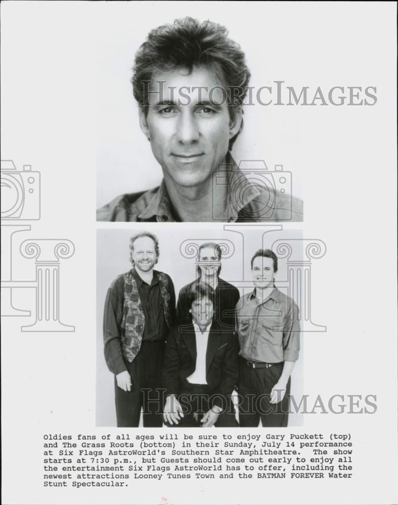 1996 Press Photo Gary Puckett & The Grass Roots - hcq45314- Historic Images