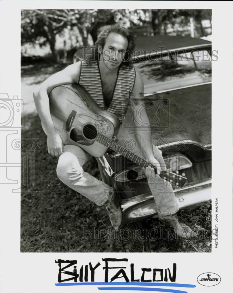 1994 Press Photo Musician Billy Falcon - hcq45326- Historic Images