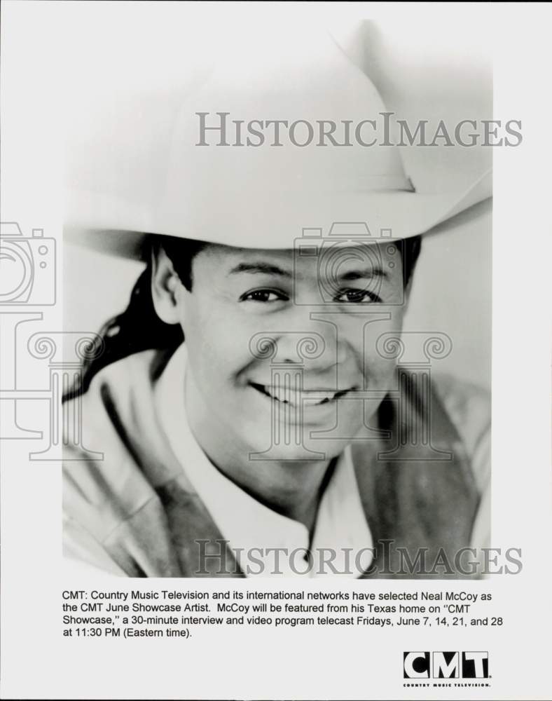 Press Photo Singer Neal McCoy - hcq45343- Historic Images