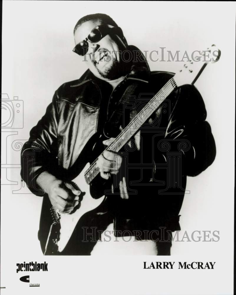 1991 Press Photo Singer Larry McCray - hcq45347- Historic Images