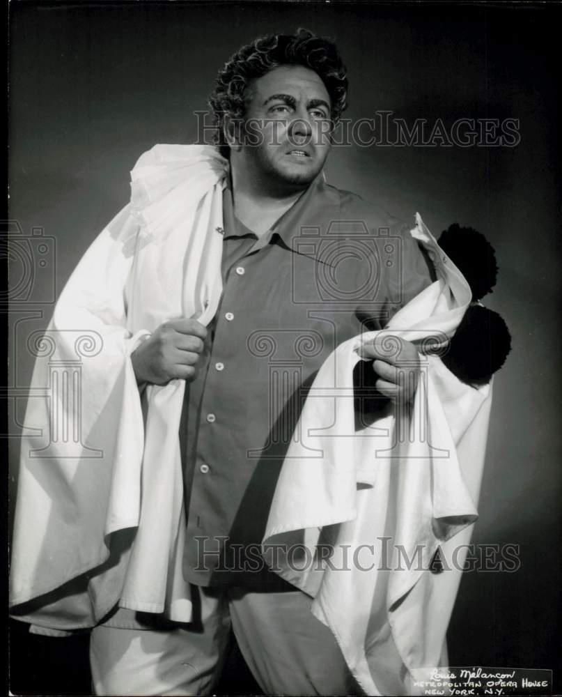 1970 Press Photo James McCracken as Canio in Leoncavallo&#39;s &quot;Pagliacci&quot;- Historic Images