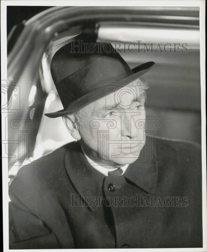 1961 Press Photo Horace McMahon, TV Actor - hcq45356- Historic Images