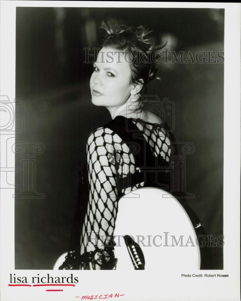 1998 Press Photo Musician Lisa Richards - hcq45408- Historic Images