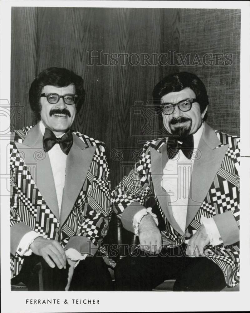 1981 Press Photo Pianists Ferrante &amp; Teicher - hcq45448- Historic Images