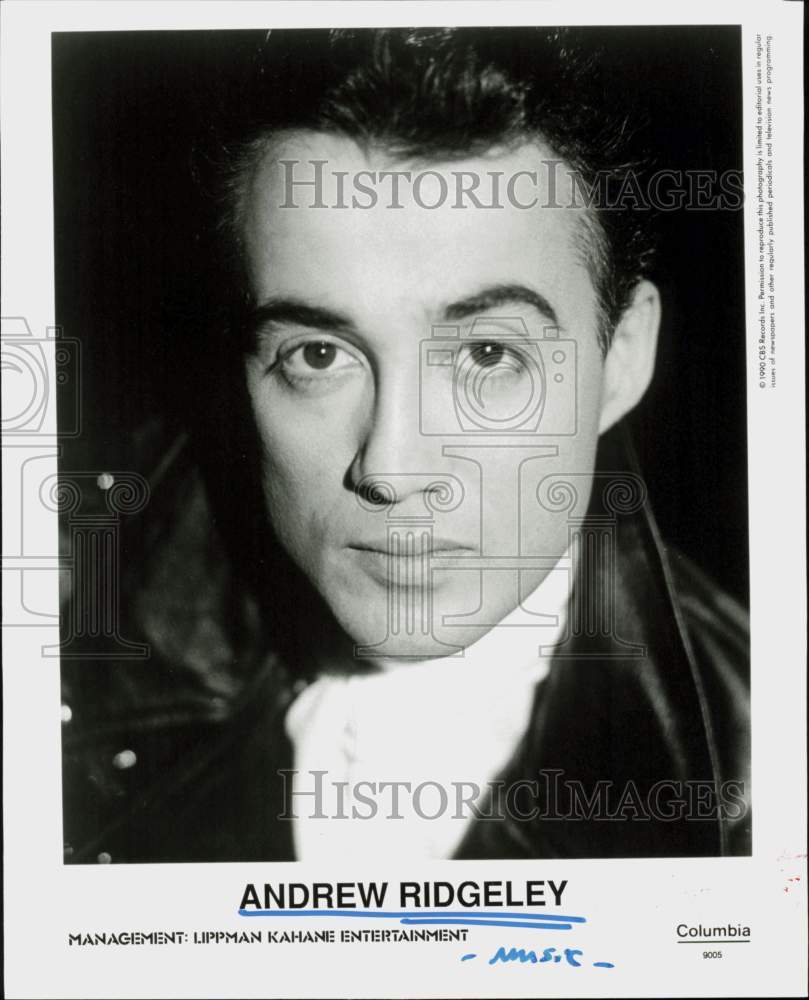 1990 Press Photo Andrew Ridgeley, Musician - hcq45460- Historic Images