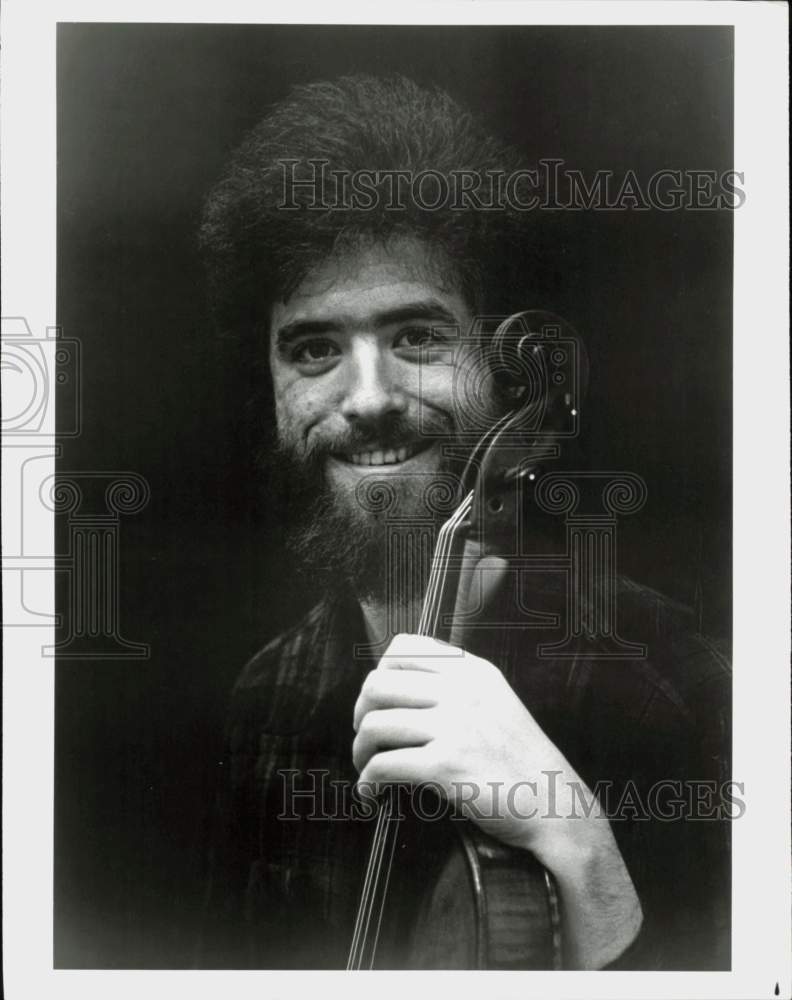 1985 Press Photo Violist Thomas Riebl - hcq45461- Historic Images