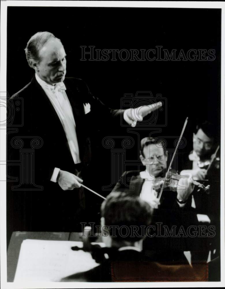 1992 Press Photo Christoph Eschenbach, Music Director, Houston Symphony- Historic Images