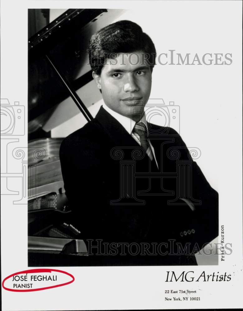 1992 Press Photo JosÃƒÂ© Feghali, Pianist - hcq45502- Historic Images