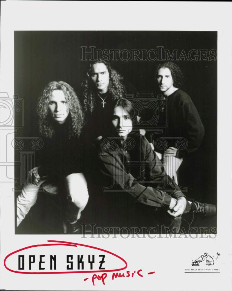 1993 Press Photo Open Skyz, Pop Music Group - hcq45528- Historic Images