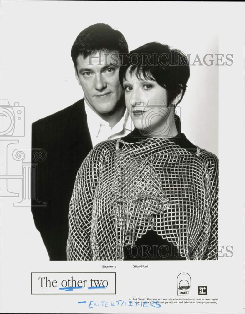 1994 Press Photo The Other Two - Steve Morris, Gillian Gilbert, Entertainers- Historic Images