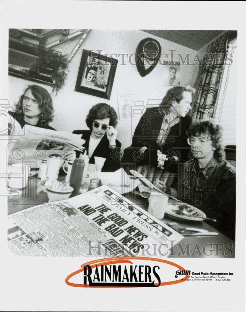 1989 Press Photo Rainmakers, Music Group - hcq45560- Historic Images