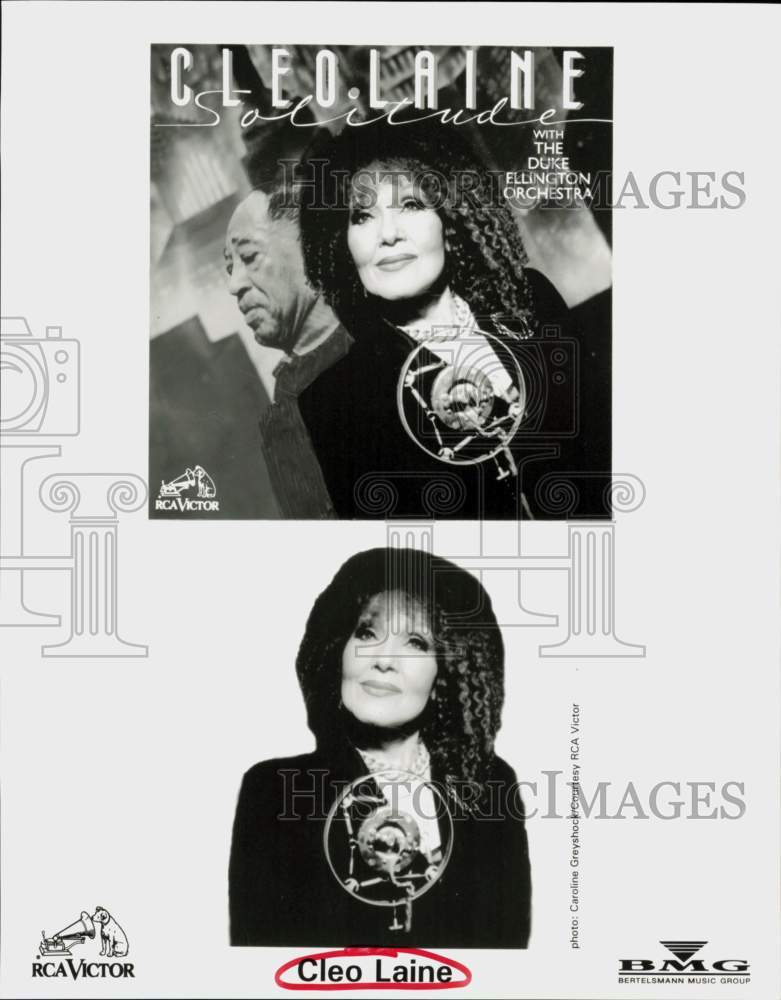 1995 Press Photo Singer Cleo Laine - hcq45592- Historic Images