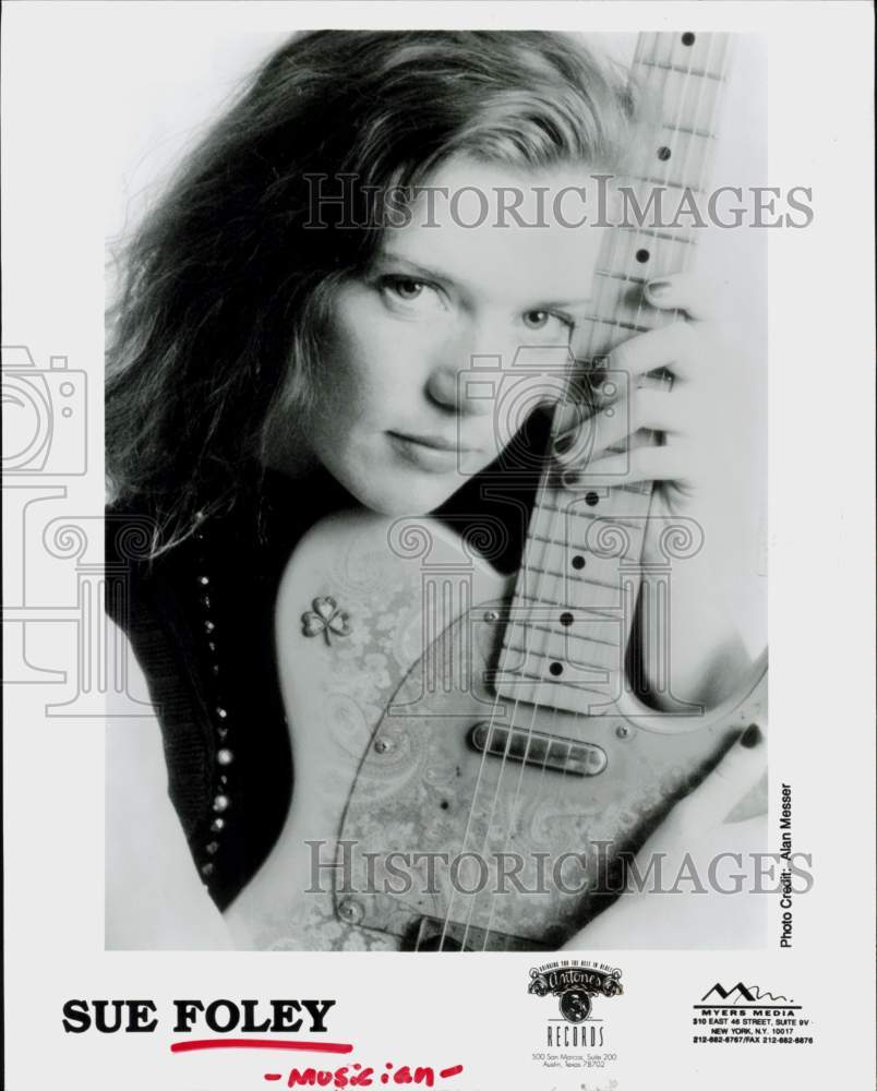 1994 Press Photo Musician Sue Foley - hcq45610- Historic Images