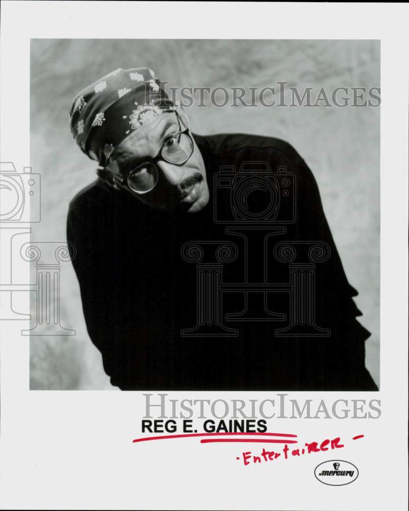 1994 Press Photo Entertainer Reg E. Gaines - hcq45645- Historic Images