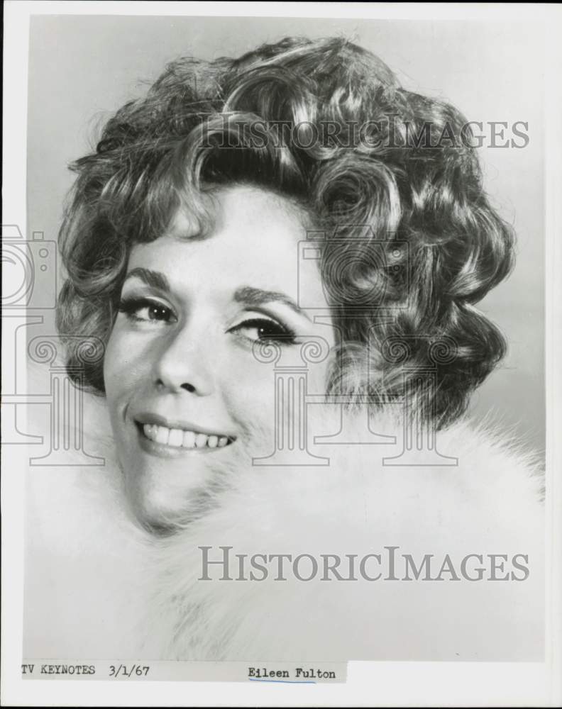 1967 Press Photo Eileen Fulton - hcq45692- Historic Images