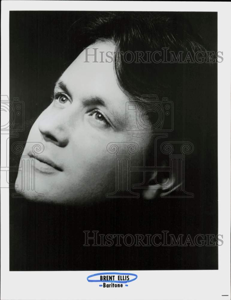 1985 Press Photo Baritone Brent Ellis - hcq45703- Historic Images