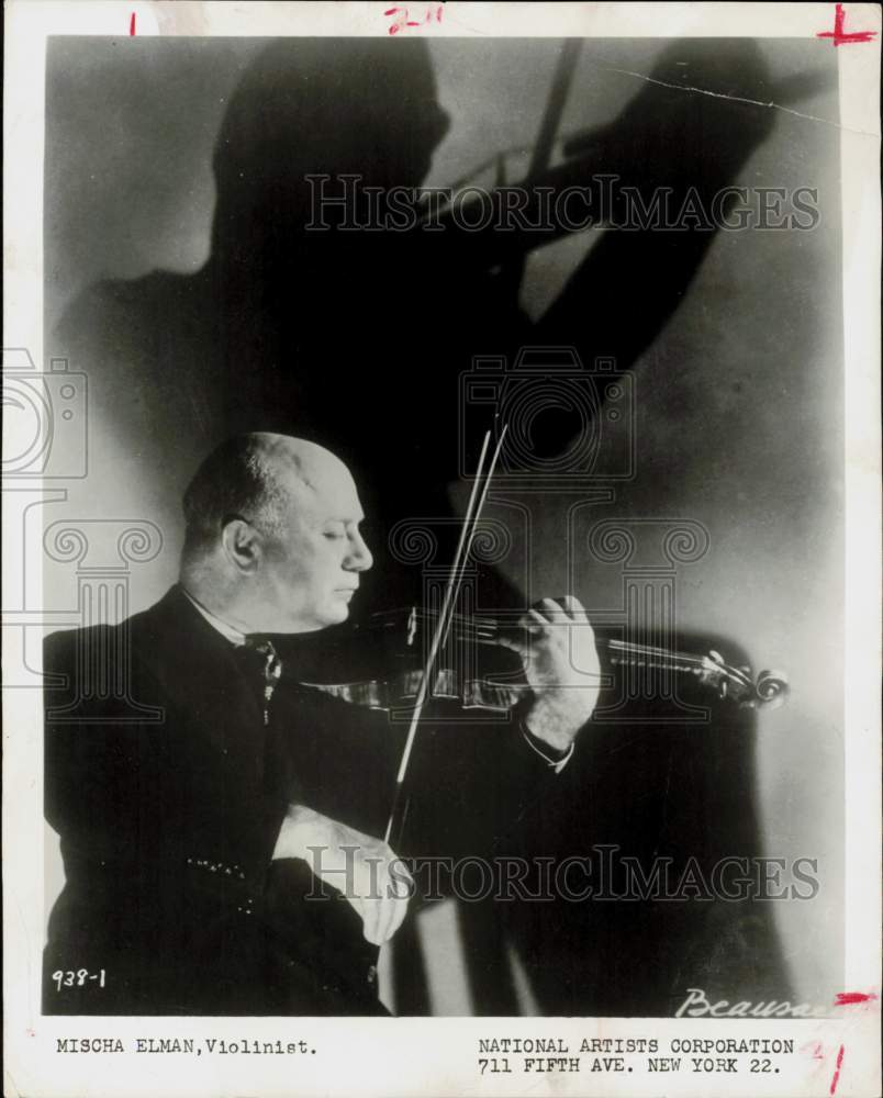 1959 Press Photo Mischa Elman, Violinist - hcq45708- Historic Images