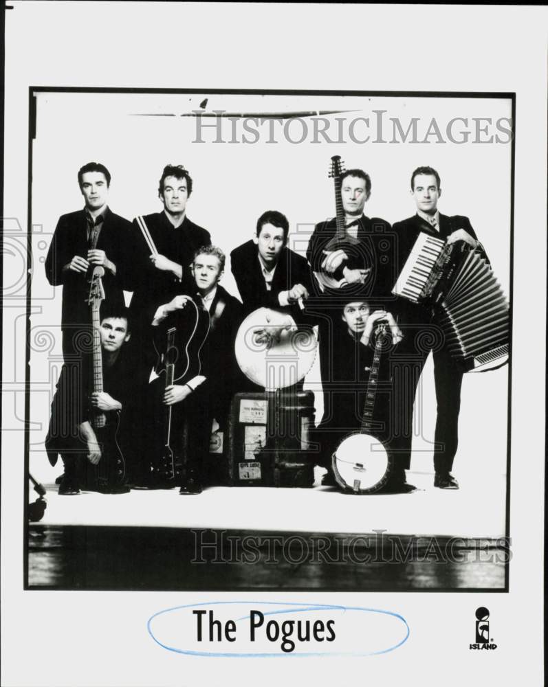 1988 Press Photo The Pogues, Music Group - hcq45733- Historic Images