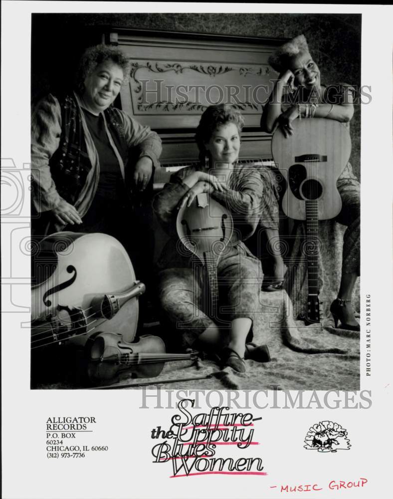 1994 Press Photo Saffire, The Uppity Blues Women, Music Group - hcq45738- Historic Images