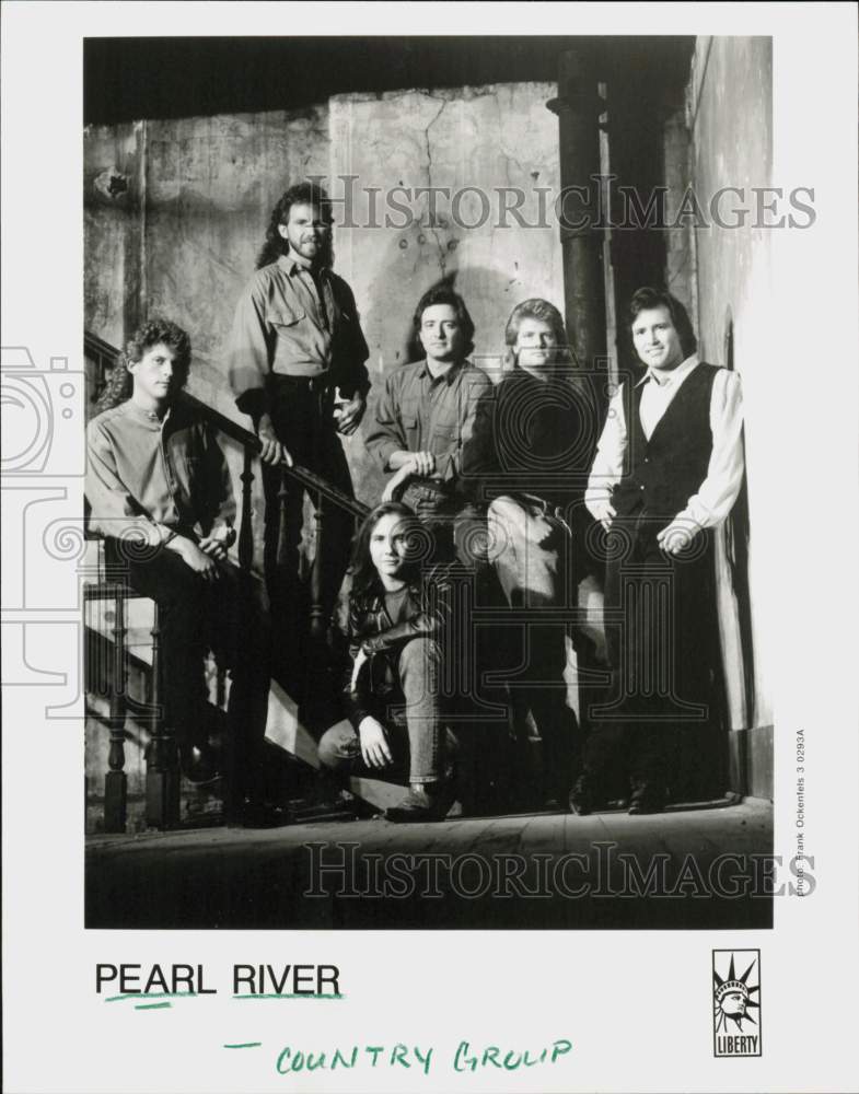 1993 Press Photo Pearl River, Country Music Group - hcq45759- Historic Images