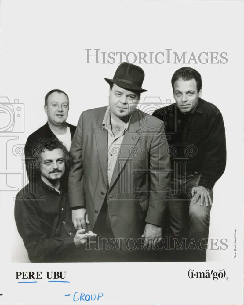 1989 Press Photo Pere Ubu, Music Group - hcq45761- Historic Images