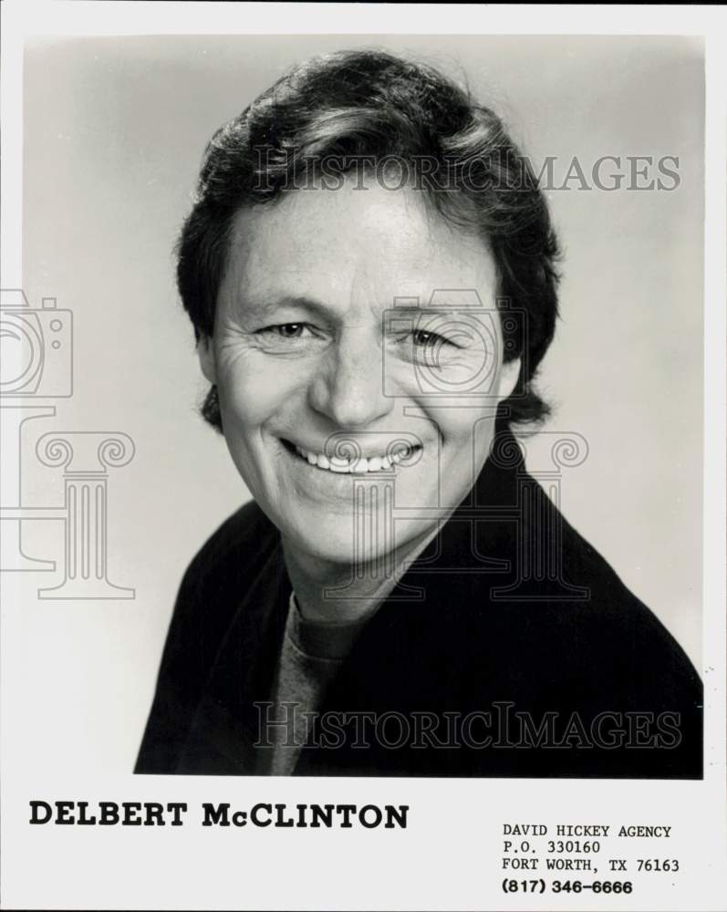 1987 Press Photo Singer Delbert McClinton - hcq45765- Historic Images