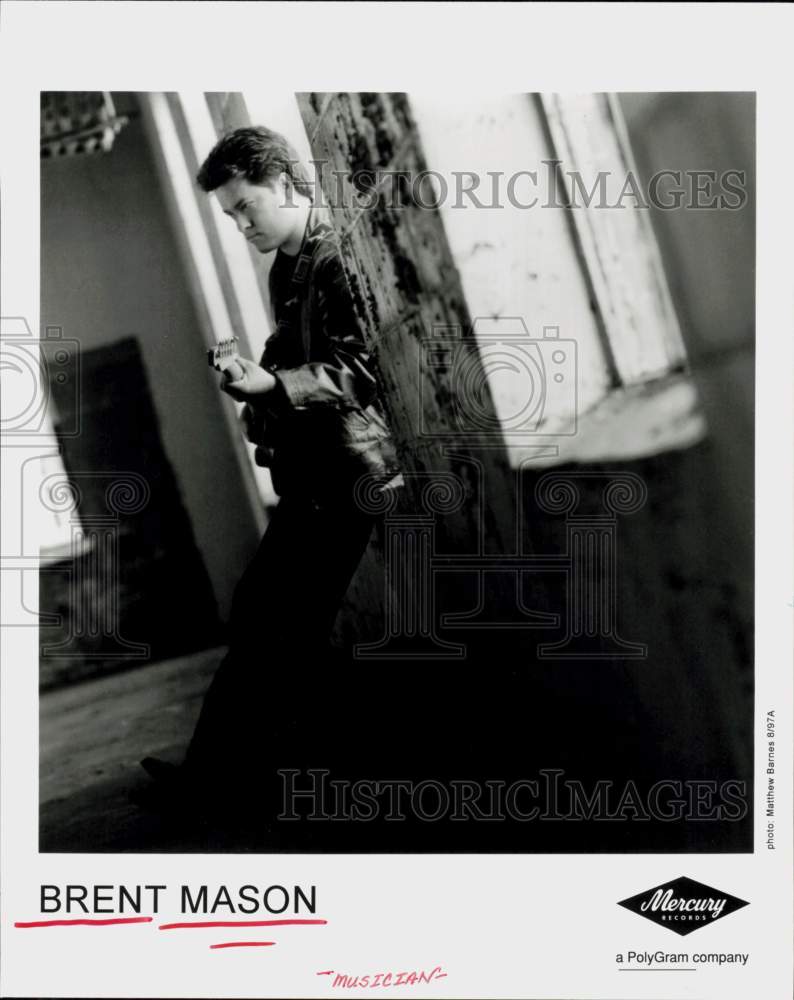 1997 Press Photo Musician Brent Mason - hcq45787- Historic Images