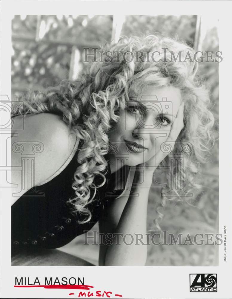 1996 Press Photo Musician Mila Mason - hcq45789- Historic Images