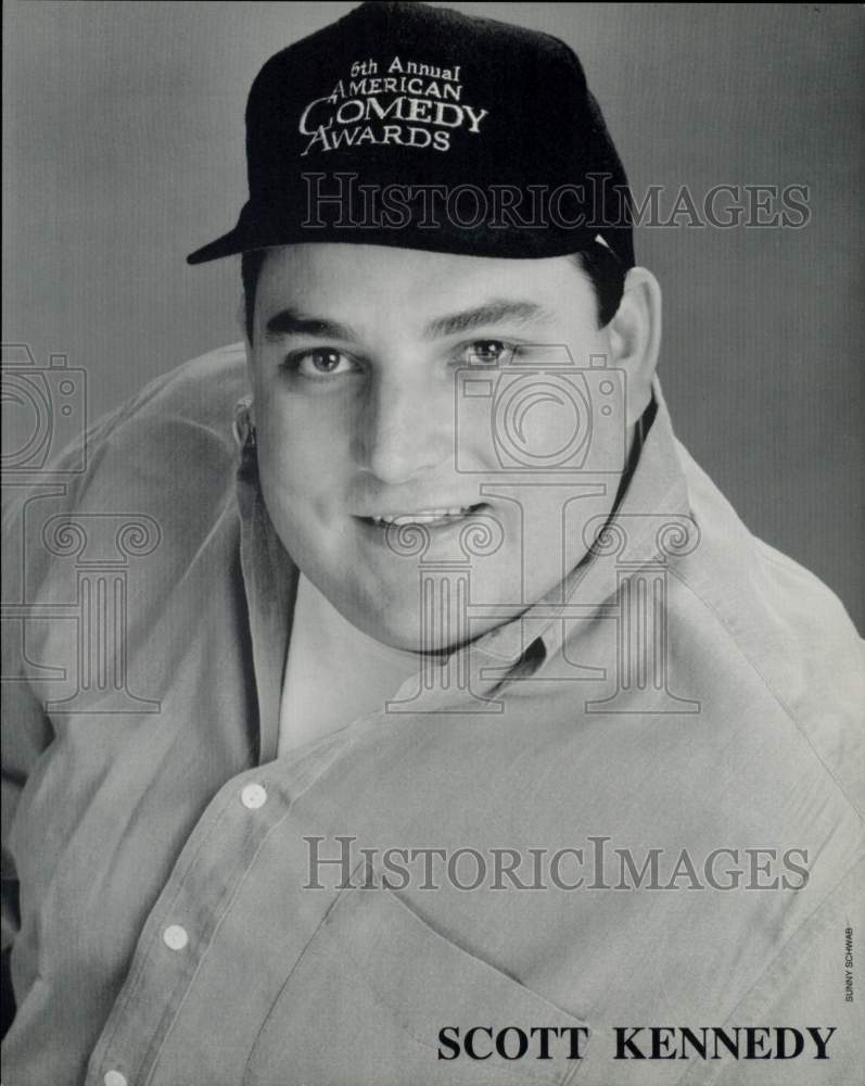 1995 Press Photo Comedian Scott Kennedy - hcq45810- Historic Images