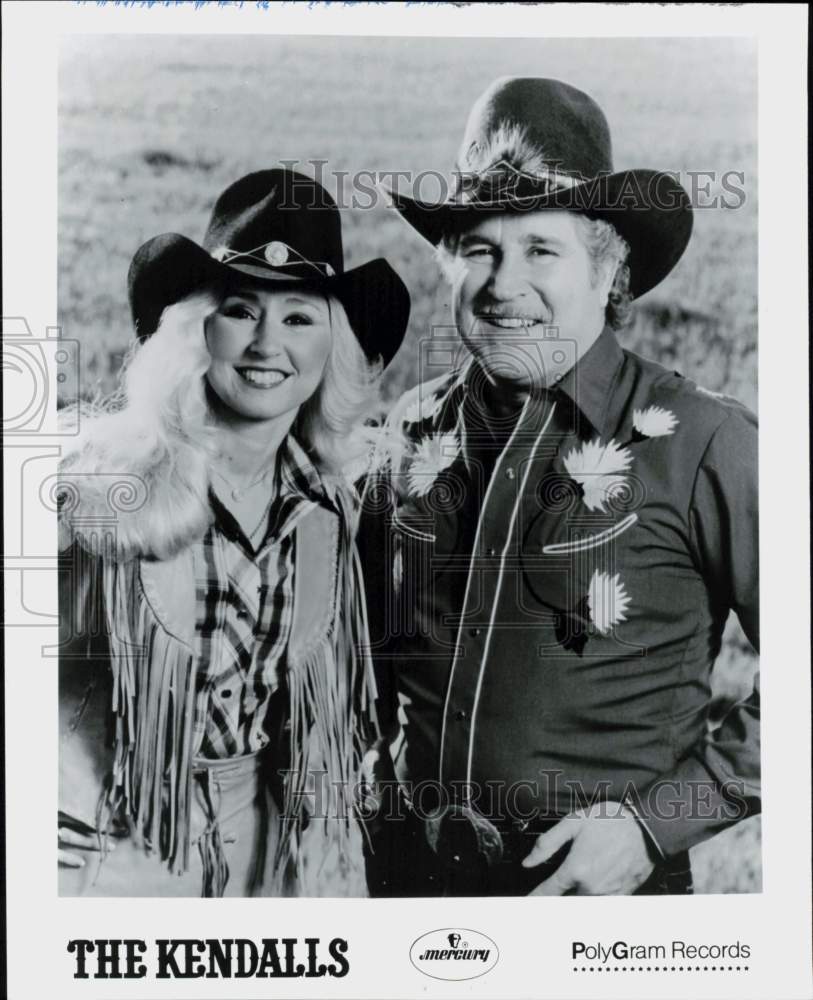 1984 Press Photo The Kendalls, Country Music Group - hcq45813- Historic Images