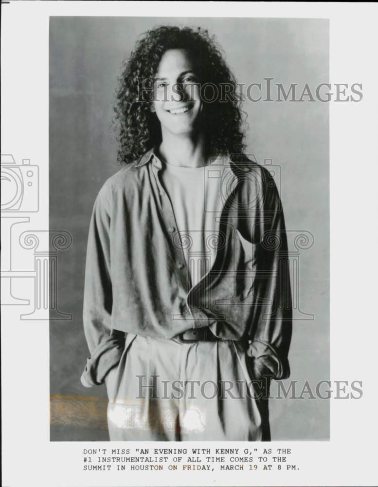 Press Photo Musician Kenny G - hcq45821- Historic Images