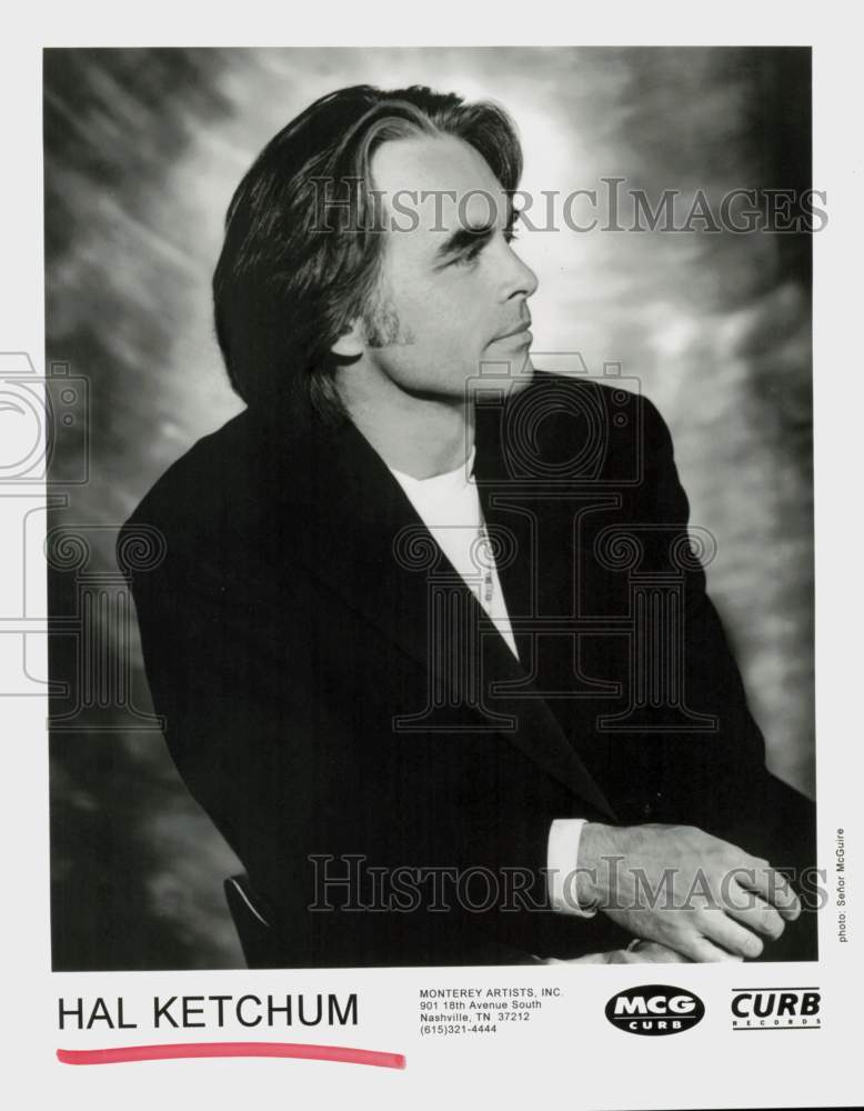 1996 Press Photo Singer Hal Ketchum - hcq45833- Historic Images