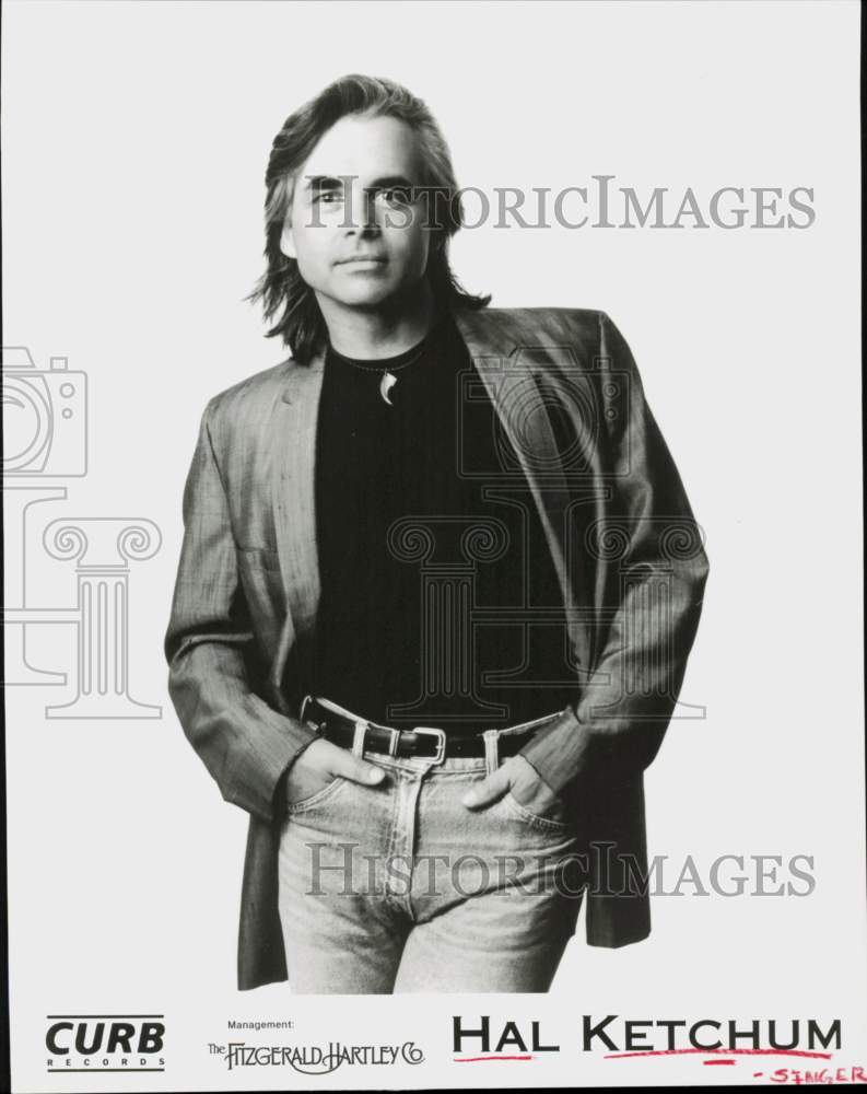 1993 Press Photo Singer Hal Ketchum - hcq45834- Historic Images