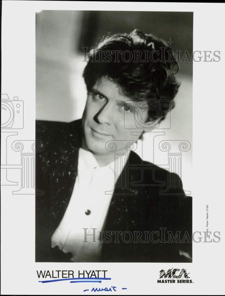 1990 Press Photo Musician Walter Hyatt - hcq45837- Historic Images