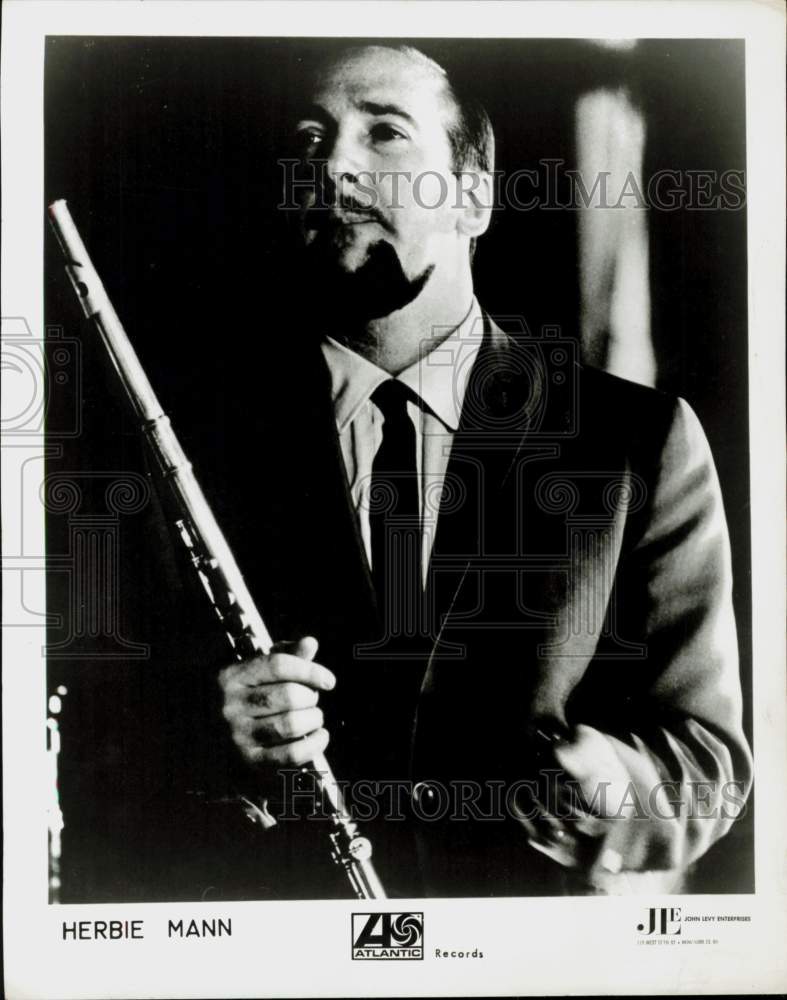 1973 Press Photo Musician Herbie Mann - hcq45840- Historic Images