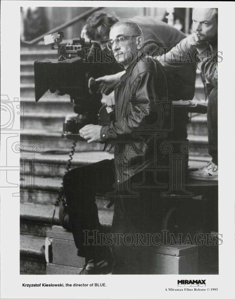 1973 Press Photo Krzyzstof Kieslowski, Director of &quot;Blue&quot; - hcq45842- Historic Images