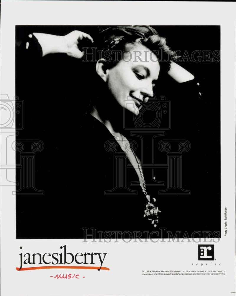 1989 Press Photo Musician Jane Siberry - hcq45883- Historic Images