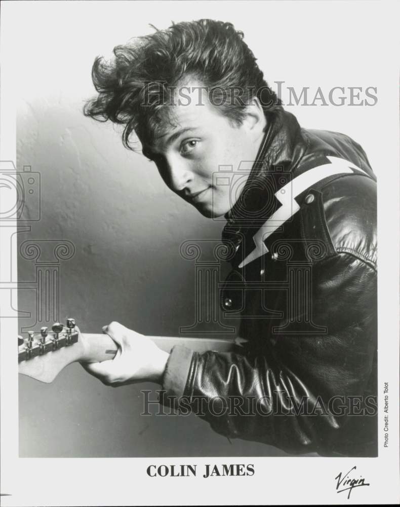 1988 Press Photo Musician Colin James - hcq45890- Historic Images