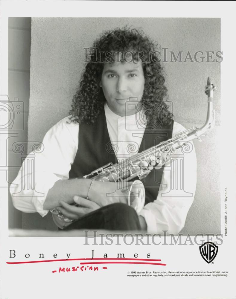 1995 Press Photo Musician Boney James - hcq45892- Historic Images