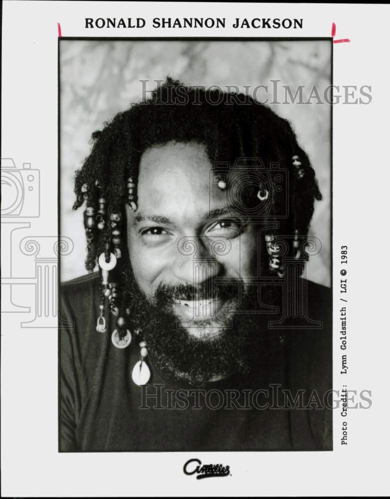 1983 Press Photo Drummer Ronald Shannon Jackson - hcq45900- Historic Images