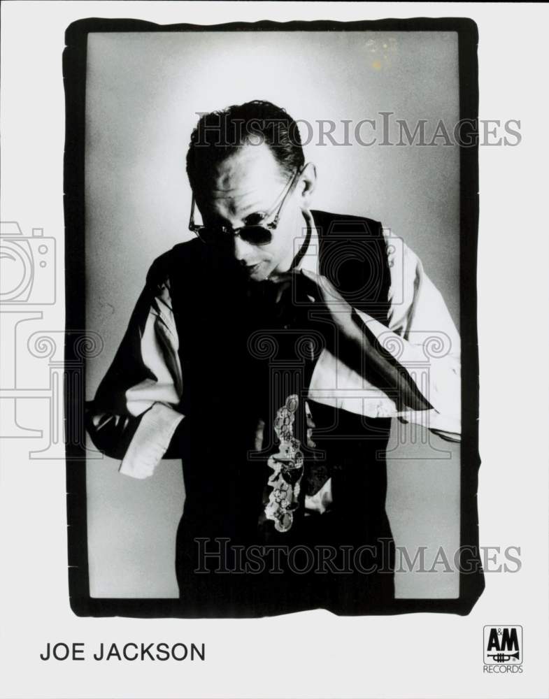 1988 Press Photo Joe Jackson, Singer/Songwriter/Musician - hcq45909- Historic Images