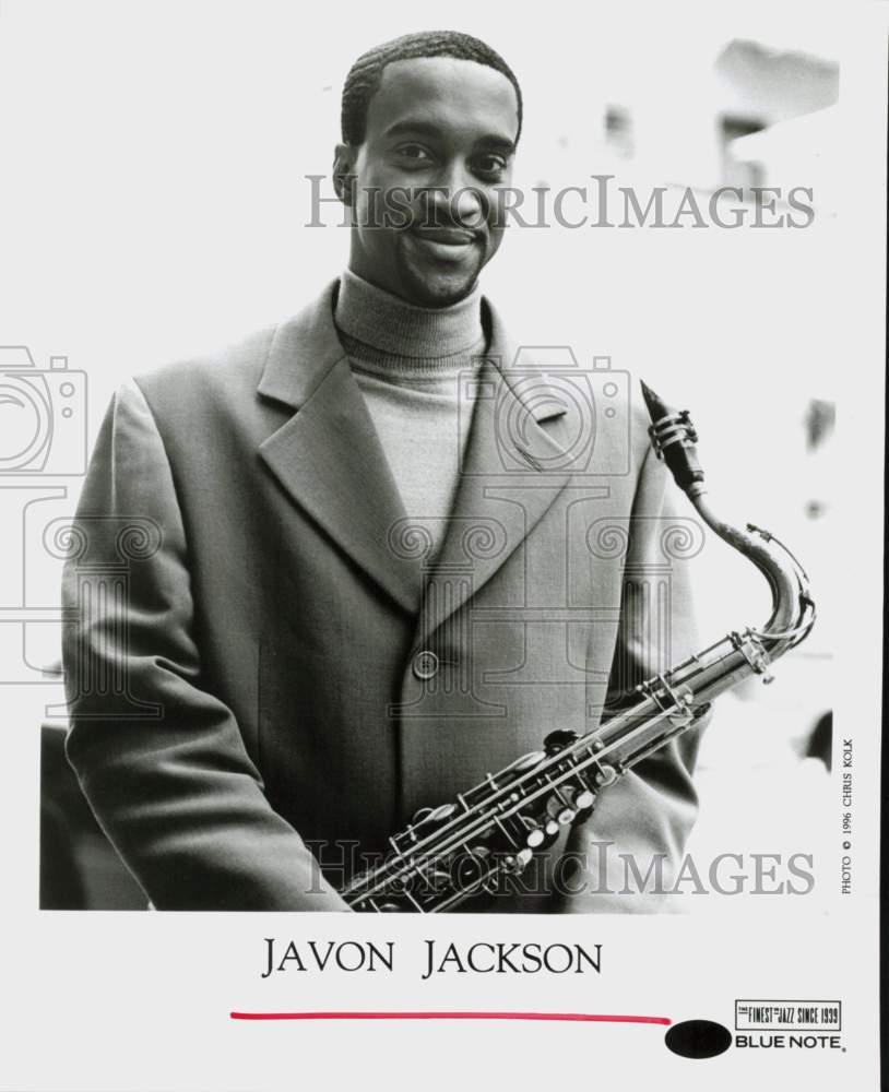 1996 Press Photo Musician Javon Jackson - hcq45912- Historic Images