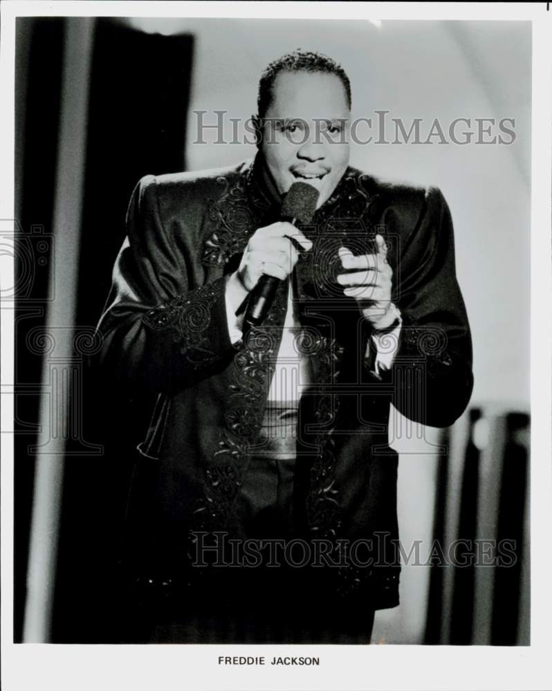 1988 Press Photo Freddie Jackson - hcq45915- Historic Images