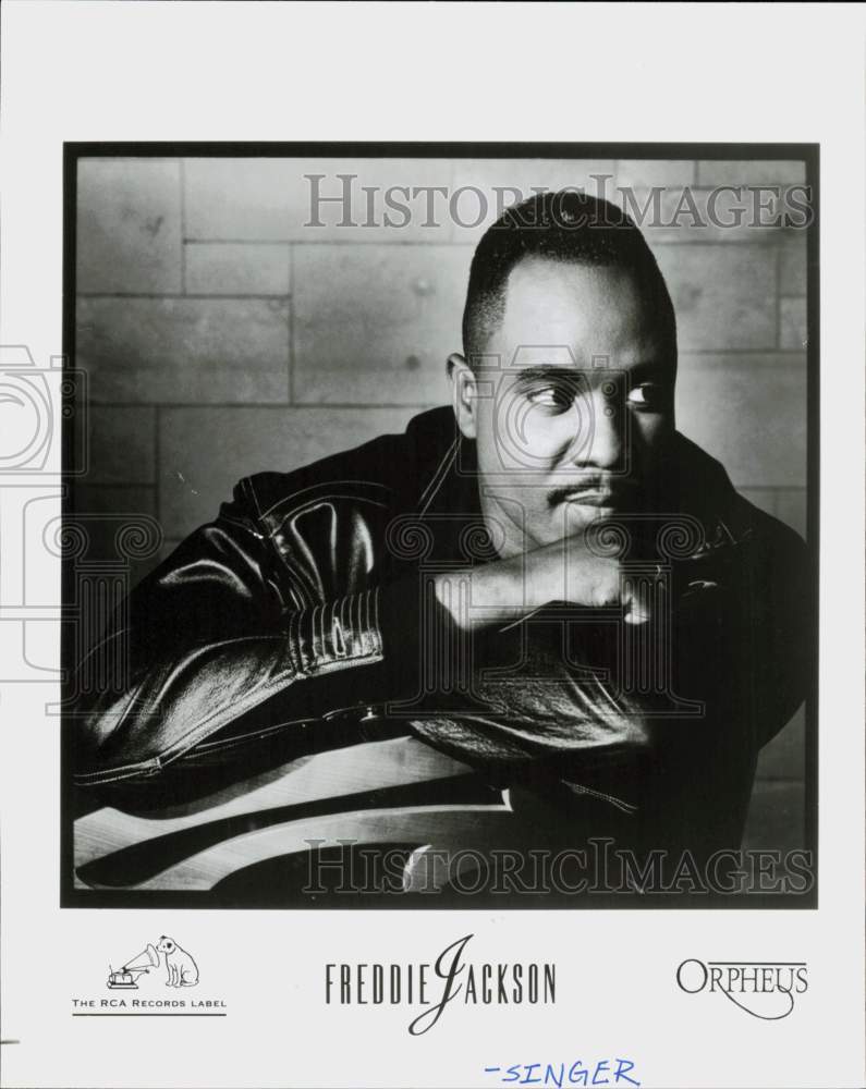 1994 Press Photo Singer Freddie Jackson - hcq45916- Historic Images