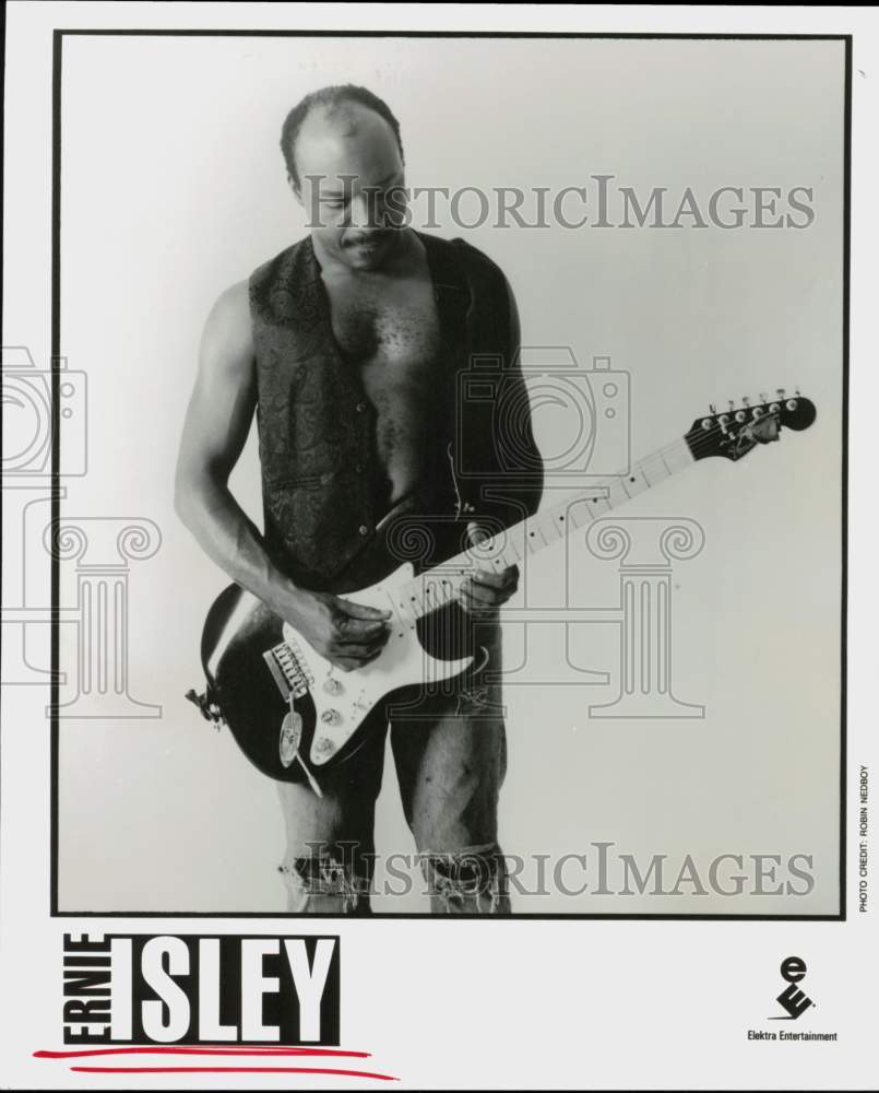 1990 Press Photo Musician Ernie Isley - hcq45927- Historic Images