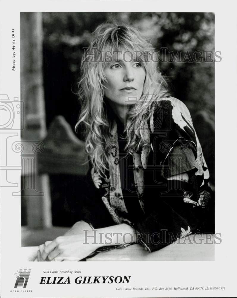 1989 Press Photo Singer Eliza Gilkyson - hcq45942- Historic Images