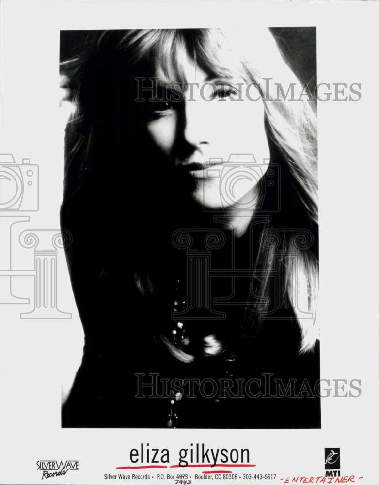 1997 Press Photo Entertainer Eliza Gilkyson - hcq45943- Historic Images