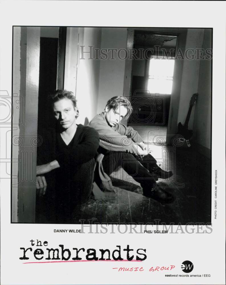 1995 Press Photo The Rembrandts, Music Group - Danny Wilde, Phil Solem- Historic Images