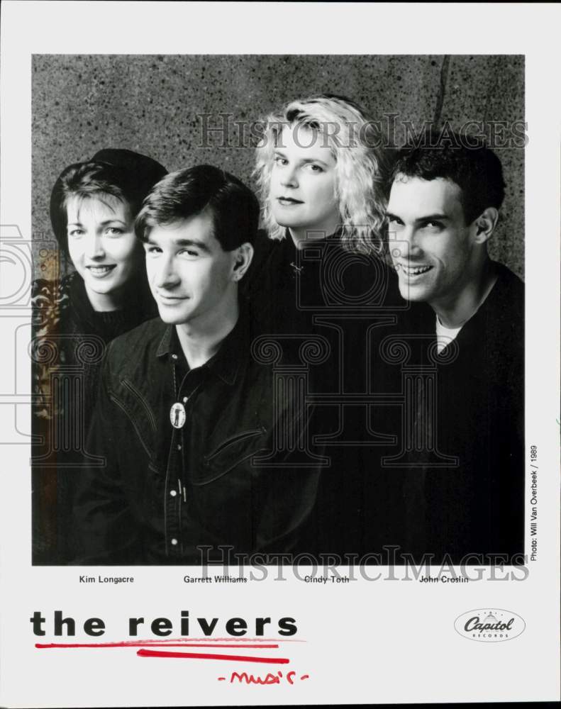 1989 Press Photo The Reivers, Music Group - hcq45988- Historic Images